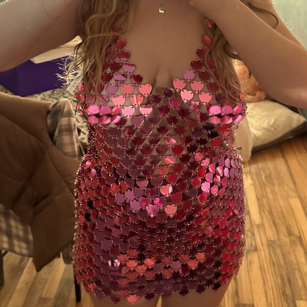 Heart Dress from Fashion Nova Size Large